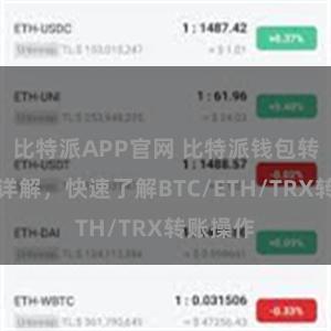 比特派APP官网 比特派钱包转账教程详解，快速了解BTC/ETH/TRX转账操作