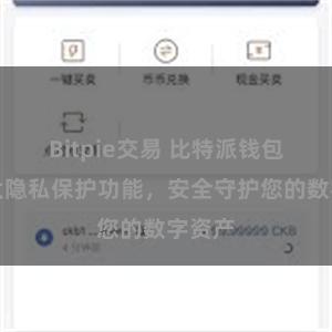 Bitpie交易 比特派钱包：强大隐私保护功能，安全守护您的数字资产