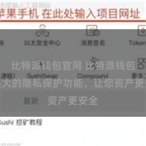 比特派钱包官网 比特派钱包：强大的隐私保护功能，让您资产更安全