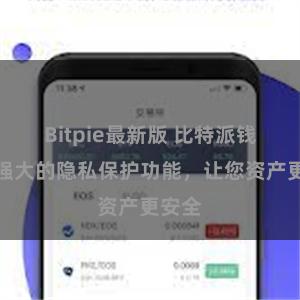 Bitpie最新版 比特派钱包：强大的隐私保护功能，让您资产更安全