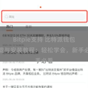 Bitpie支持 比特派钱包下载与安装教程：轻松学会，新手必看