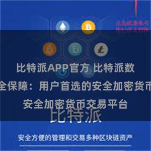 比特派APP官方 比特派数字资产安全保障：用户首选的安全加密货币交易平台