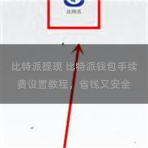 比特派提现 比特派钱包手续费设置教程，省钱又安全