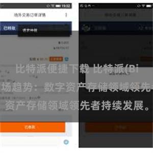 比特派便捷下载 比特派(Bitpie)钱包市场趋势：数字资产存储领域领先者持续发展。