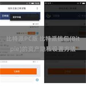 比特派PC版 比特派钱包(Bitpie)的资产隐私设置方法