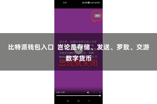 比特派钱包入口  岂论是存储、发送、罗致、交游数字货币