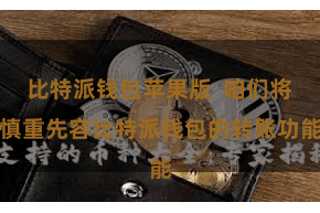 比特派钱包苹果版  咱们将慎重先容比特派钱包的转账功能