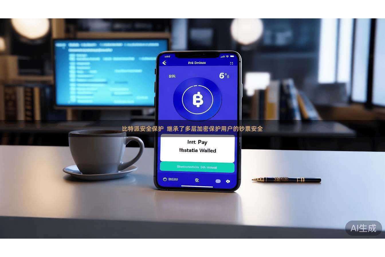 比特派安全保护  继承了多层加密保护用户的钞票安全