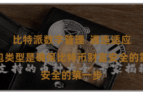 比特派数字管理  遴选适应的钱包类型是确保比特币财富安全的第一步