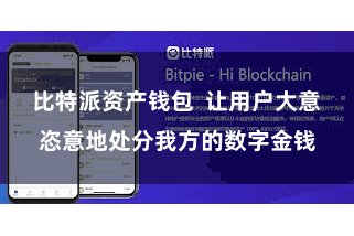 比特派资产钱包  让用户大意恣意地处分我方的数字金钱